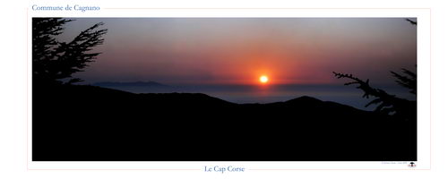 Cagnano lever de soleil